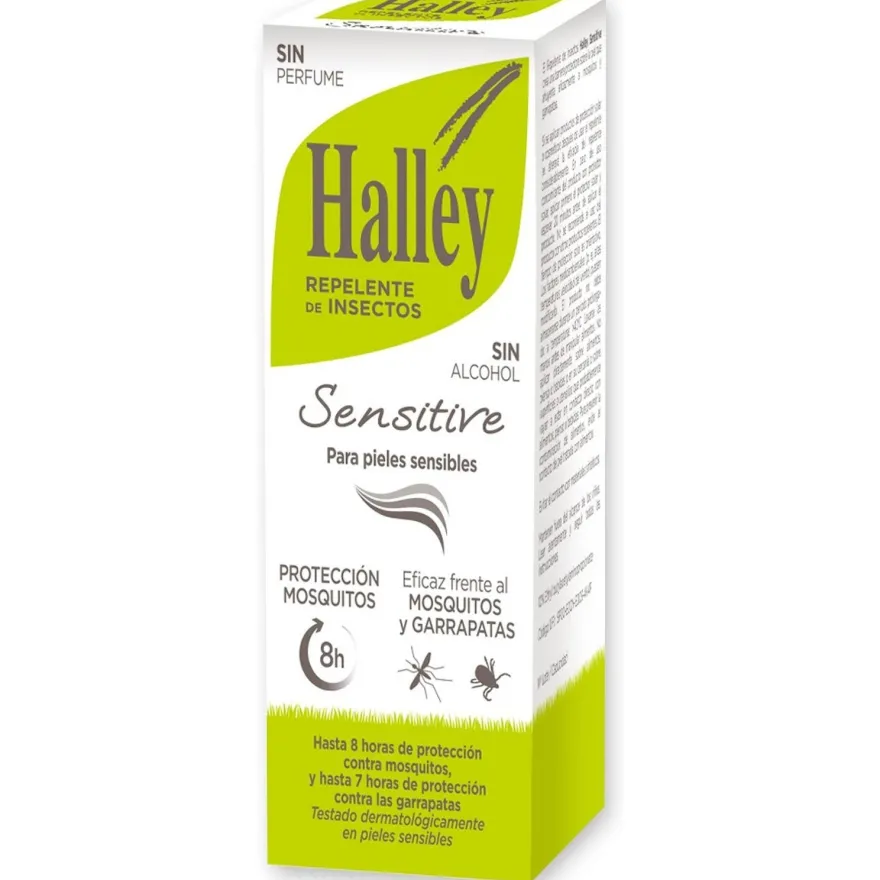 Sensitive, Repelente de Insectos para Pieles Sensibles 100ml - Halley