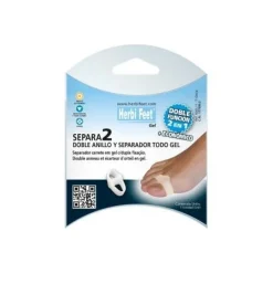 Separa2 Doble Anillo - Herbi Feet Silicona (carrete T - L 1 U) - Herbitas