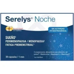 Serelys Noche Complemento para Regular el Sueño 30 Cápsulas - Serelys Pharma