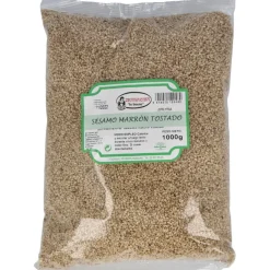 Sesamo Marron Tostado 1kg - Intracma