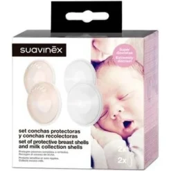 Set de Conchas Protectoras y Conchas Recolectoras Lactancia - Suavinex