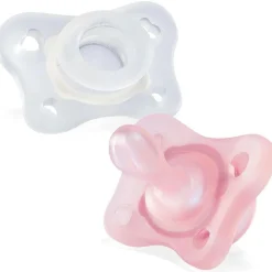 Set de Dos Chupetes Minisoft 0 - 2 Meses , 2 Unidades - Chicco
