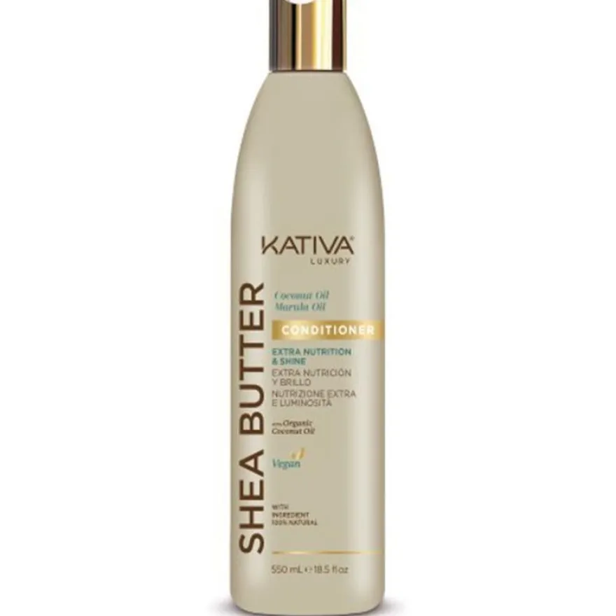 Shea Butter Coconut y Marula Oil Conditioner 550ml - Kativa