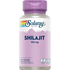 Shilajit 100 Mg Vegcaps, Vitaminas Y Suplementos Solaray - Perfumes Club