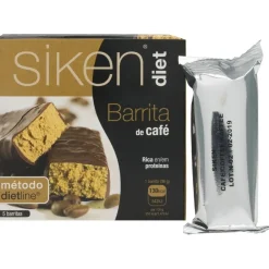 Siken Diet Barrita Sabor Café 5Uds