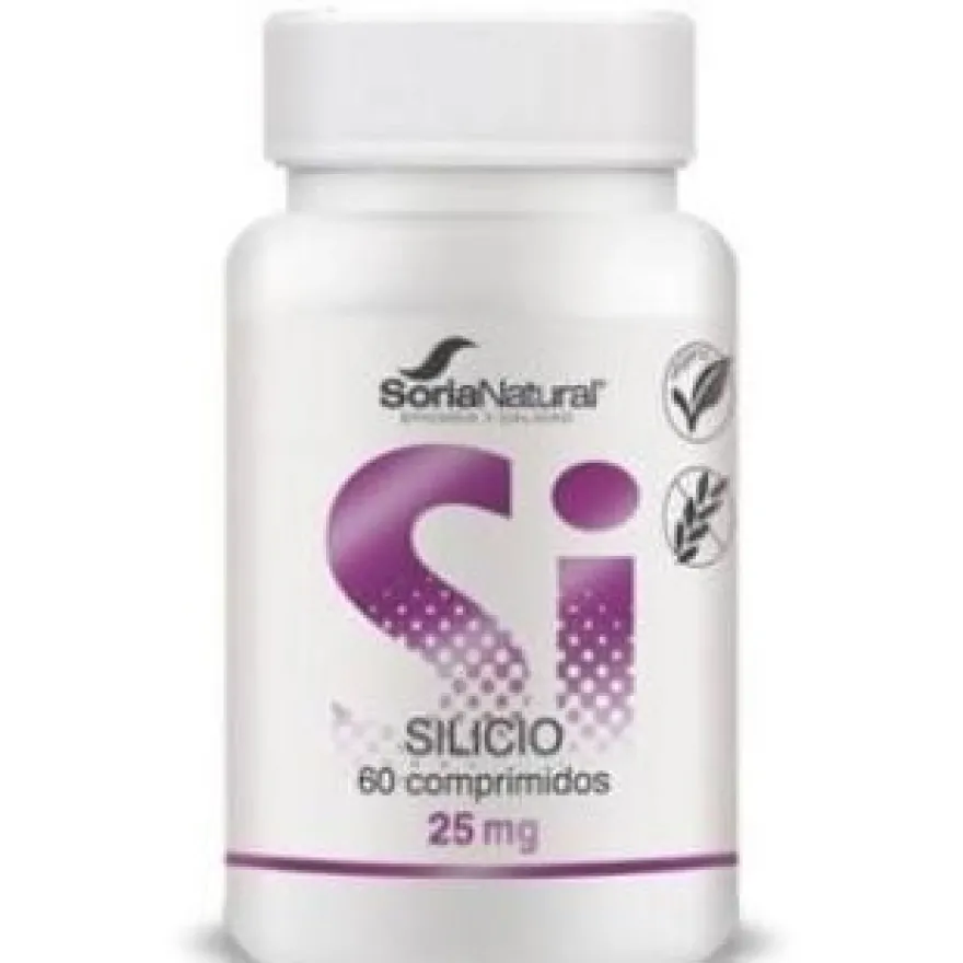 Silicio Liberacion Sostenida 800mg 60comp - Soria Natural