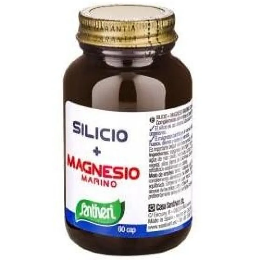 Silicio Mag Nesio Marino 60 Caps - Santiveri