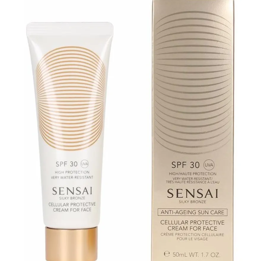 Silky Bronze Cellular Protective Cream For Face Spf50 50 Ml