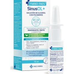 Sinusol+ Solución de Glicerol con Polímeros, 15 ml - Nasofaes