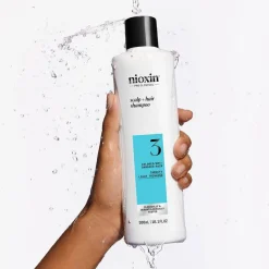 Sistema 3 - Champú - Cabello Teñido y Dañado con Debilitamiento Leve 300 ml - Nioxin