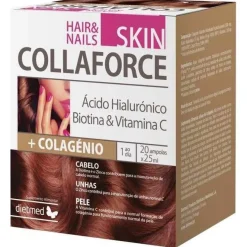Skin Piel Cabello Uñas 20 Ampollas - Dietmed
