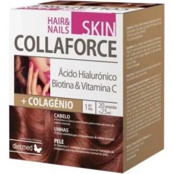 Skin Piel Cabello Uñas 20 Ampollas - Dietmed