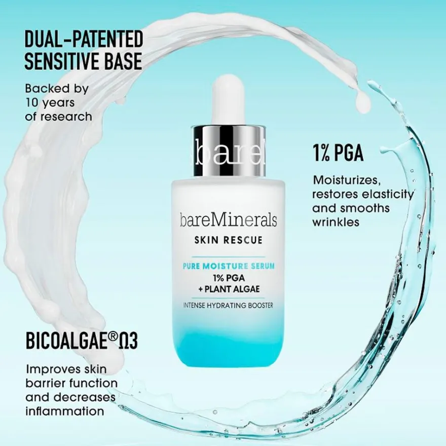 Skin Rescue Pure Moisture Serum Sérum Hidratante 30 ml - Bare Minerals
