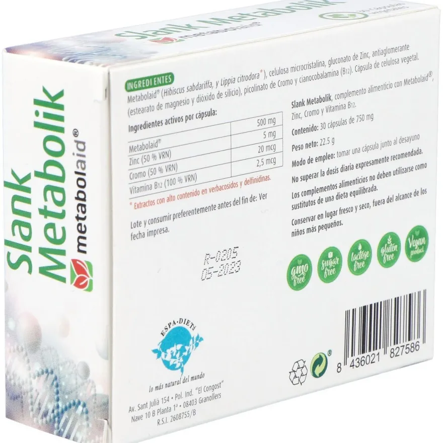 Slank Metabolik 30caps - Espadiet