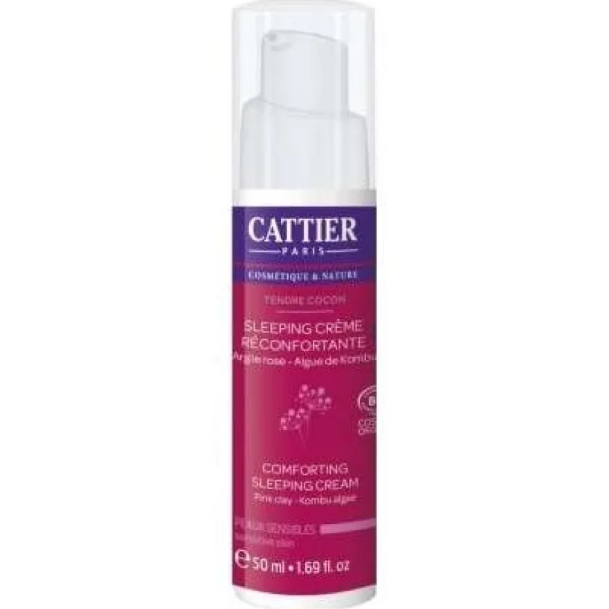 Sleeping Cream Trat. Noche Reconfortante 50ml - Cattier