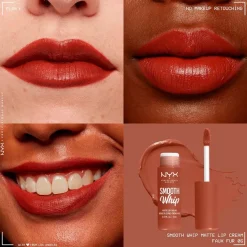 Smooth Whipe Matte Lip Cream 06 Faux Fur 4ml - Nyx