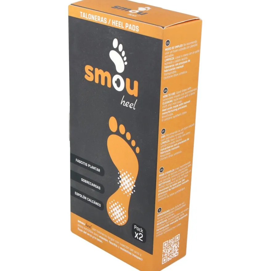 Smou Heel Talonera Larga Fascitis Y Espolón 39/40/41 1 Par