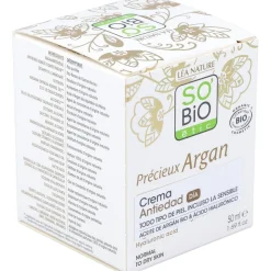 So Bio Etic Crema De Día Ácido Hialurónico Y Argán 50Ml