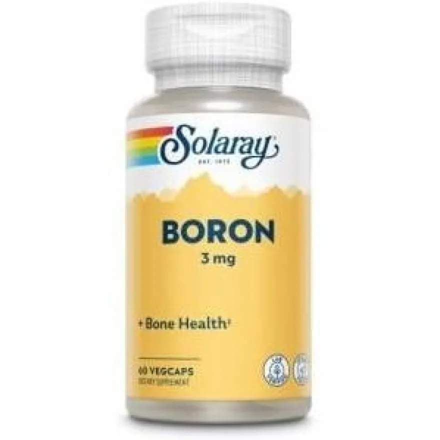 Solaray Boro Citrato 500Mcg 60Caps