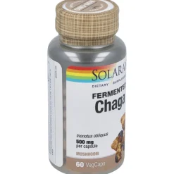 Solaray Chaga Fermented 500Mg 60Caps