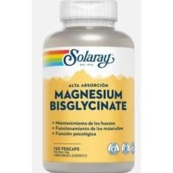Solaray Magnesium Bisglycinate 120Caps