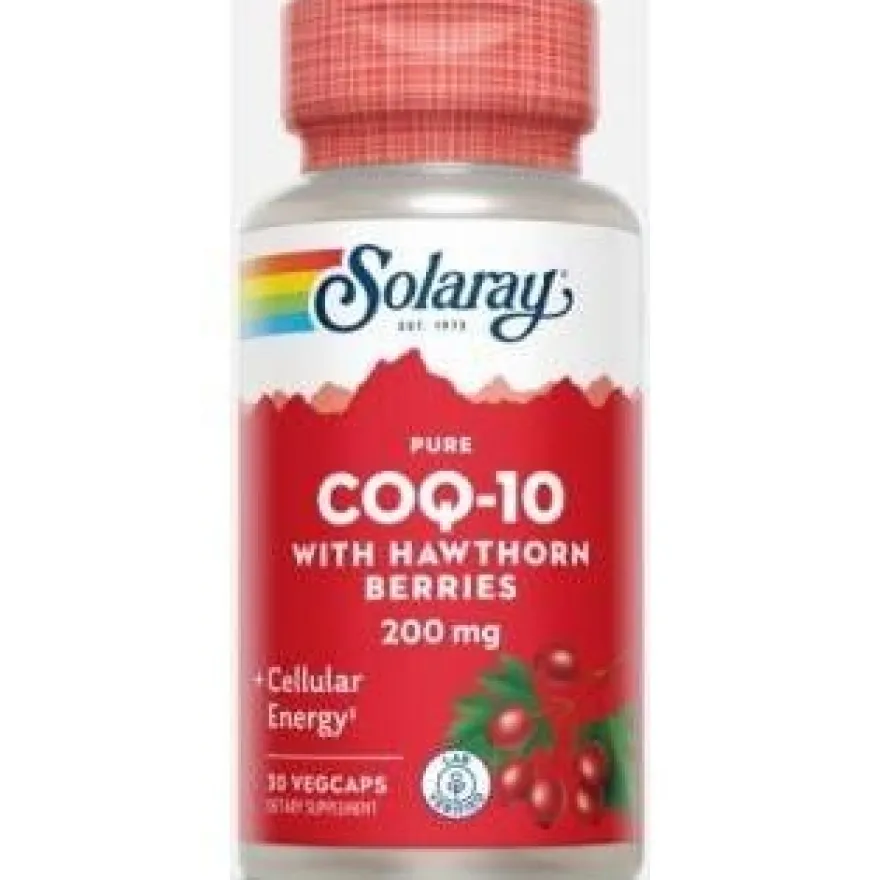 Solaray Pure Coq10 200Mg 30Caps