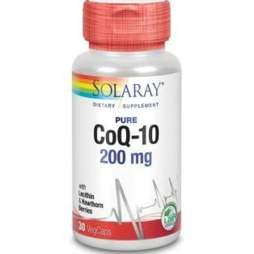 Solaray Pure Coq10 200Mg 30Caps