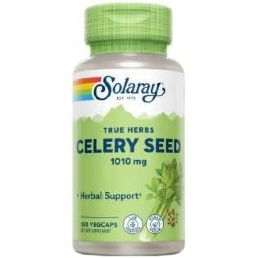 Solaray Semillas De Apio 505Mg 100Caps
