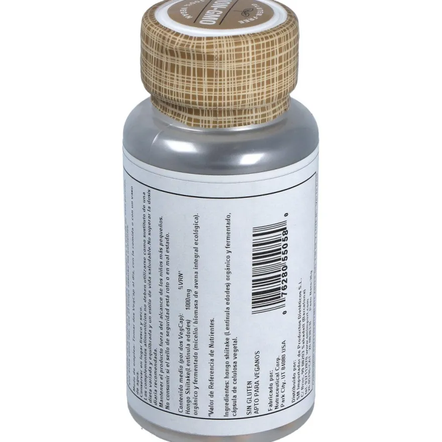 Solaray Shiitake 500Mgcaps