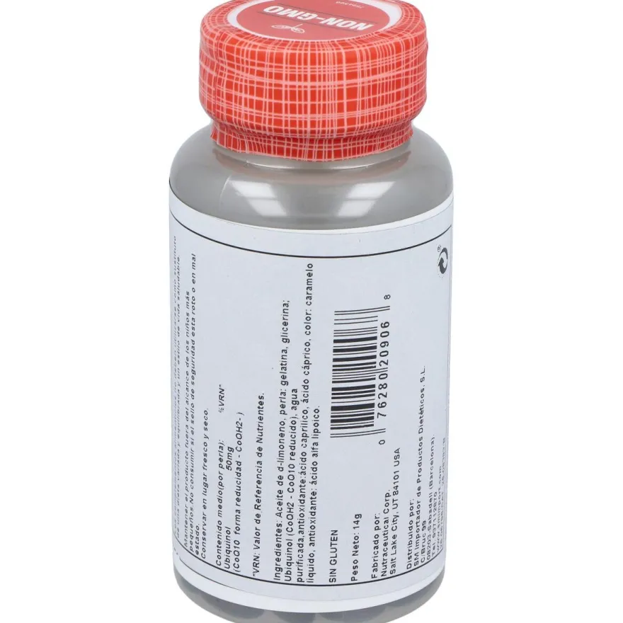 Solaray Ubiquinol Coenzima Q10 50Mg