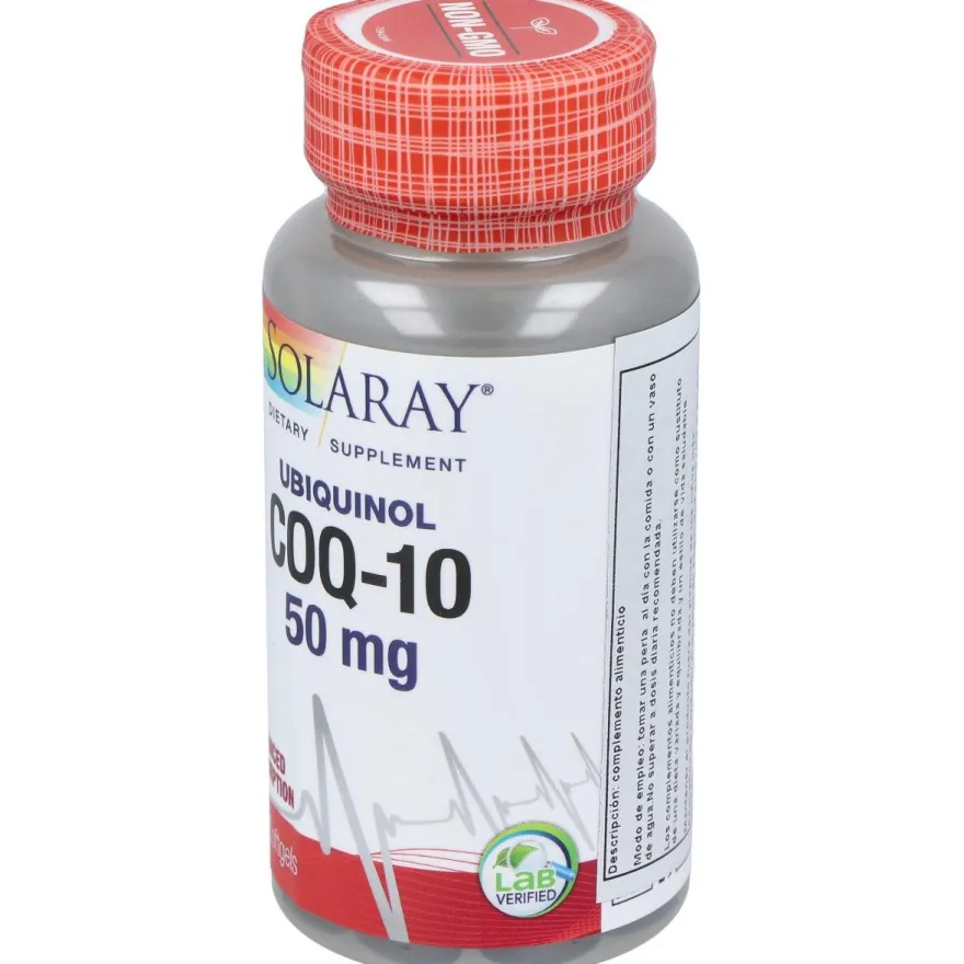Solaray Ubiquinol Coenzima Q10 50Mg