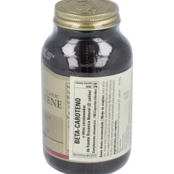 Solgar Beta-Caroteno 100% 7Mg 180 Cápsulas