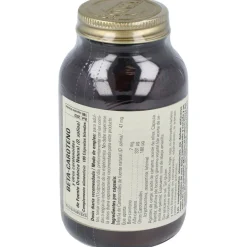 Solgar Beta-Caroteno 100% 7Mg 180 Cápsulas