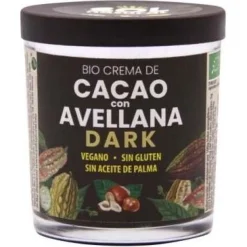 Sol Natural Crema Cacao Negro Avellanas Bio 200g - Solnatural