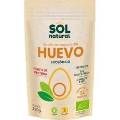 Sol Natural Sustituto Vegetal del Huevo Polvo Bio 350g - Solnatural