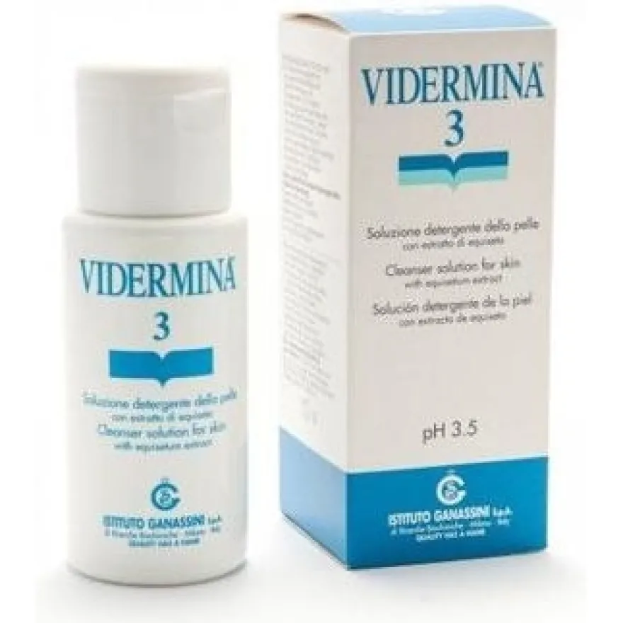 3 Solución Detergente Acidificante 200ml - Vidermina