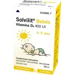 Solvilit Bebés Vitamina D3 400 10ml - Farmasierra