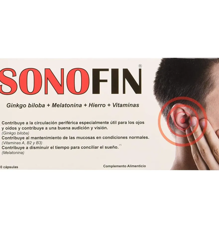 Sonofin (30 Cápsulas) - Pharma Otc