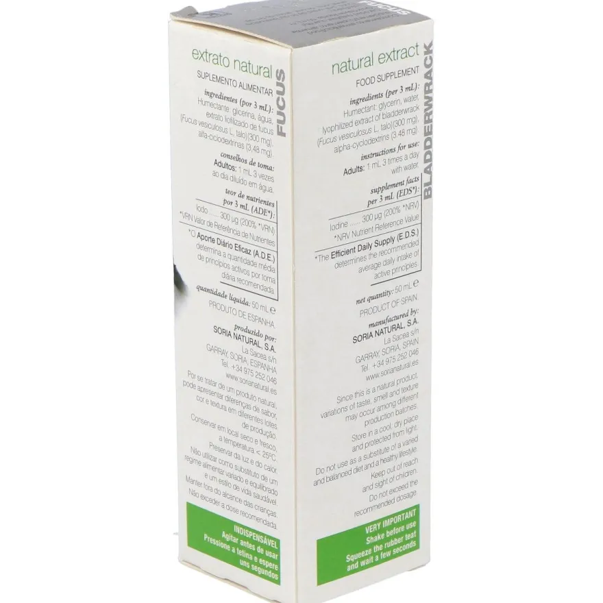 Soria Natural Ext. Fucus Xxl 50Ml