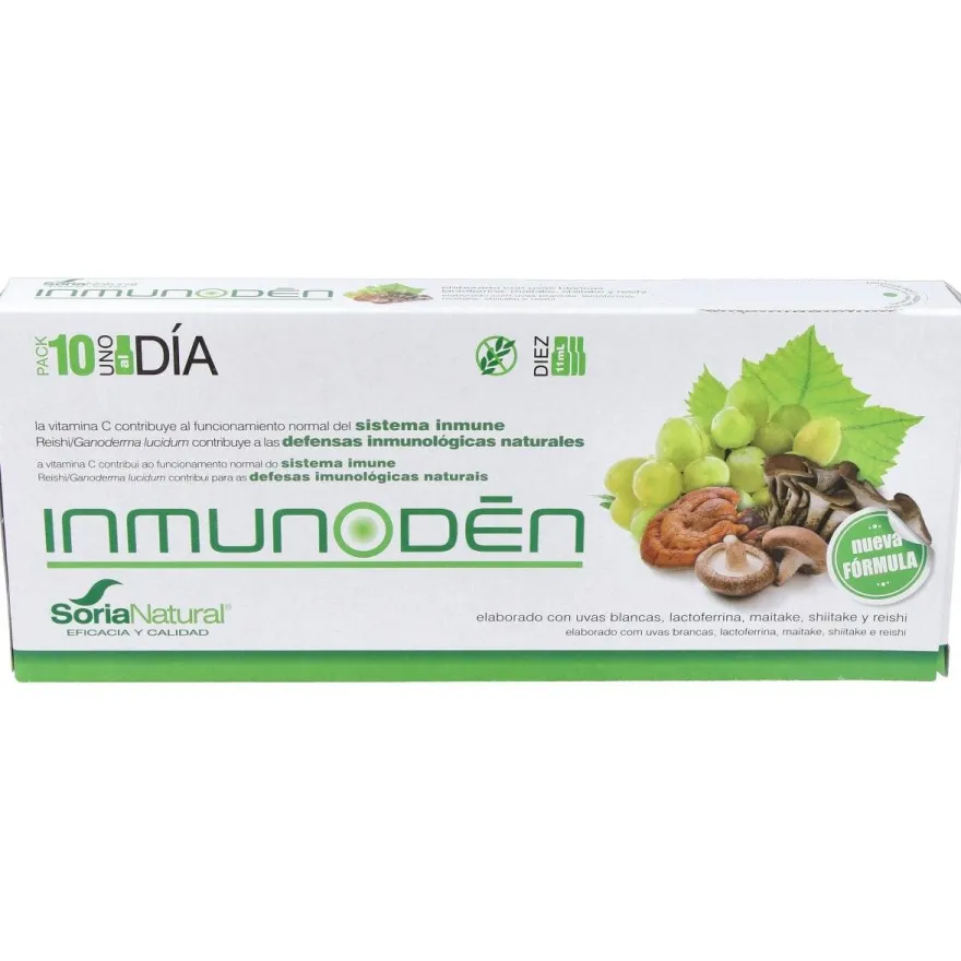 Soria Natural Inmunoden 10 Viales