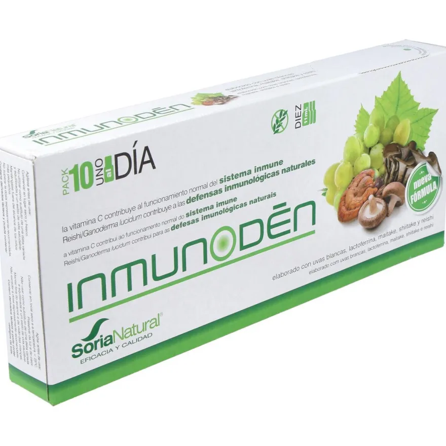 Soria Natural Inmunoden 10 Viales