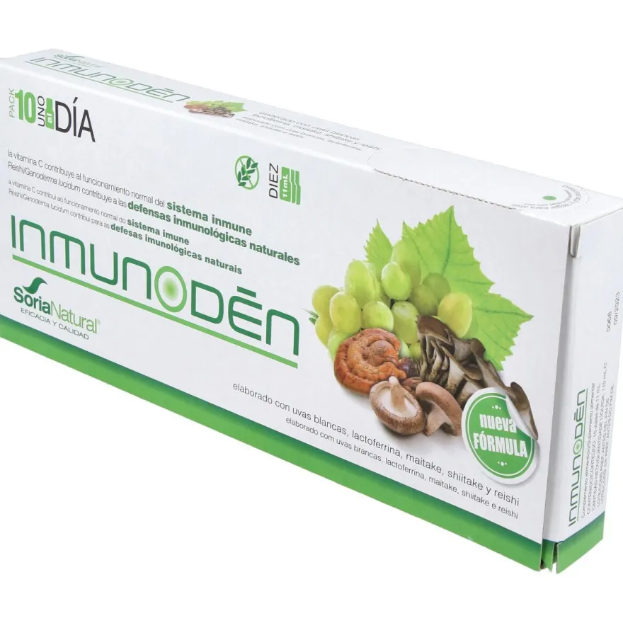 Soria Natural Inmunoden 10 Viales