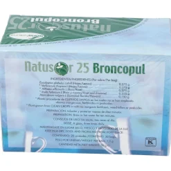 Soria Natural Natusor 25 - Broncopul 20 Filtros