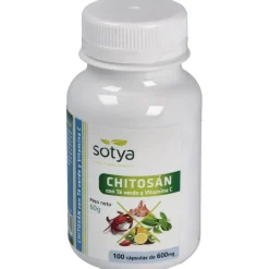 Sotya Chitosán + Té Verde + Vitamina C 600Mg 100Cáps