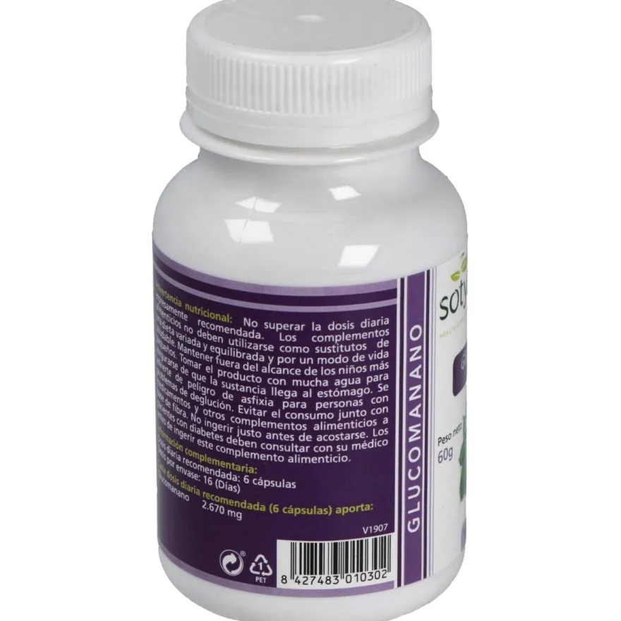 Sotya Glucomanano 600Mg 100Cáps