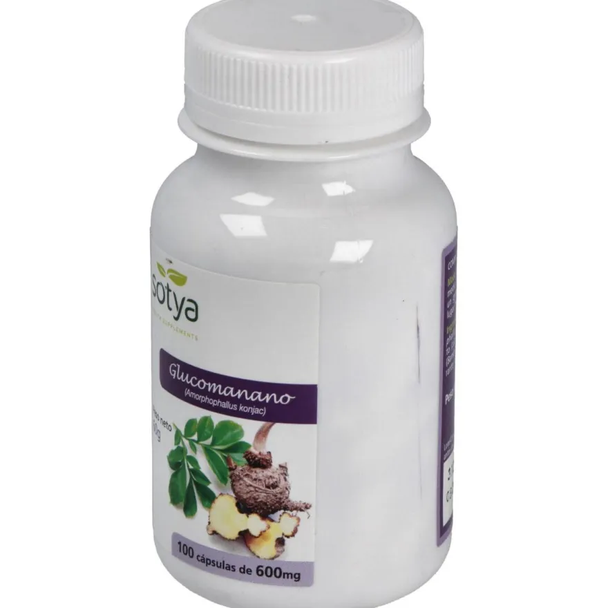 Sotya Glucomanano 600Mg 100Cáps