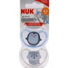 Space Chupete de Silicona 0 - 6 Meses 2u - Nuk
