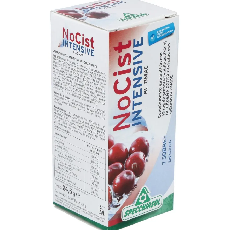 Specchiasol Nocist Intensive 7 Sobres