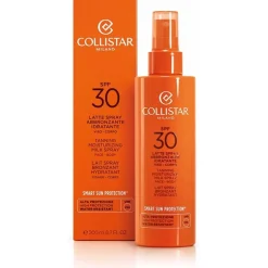 Spray Bronceador Leche Hidratante Spf30+ 200ml - Collistar