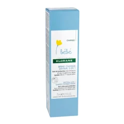 Spray para Cambio de Pañal Eryteal 3 en 1, 75 ml. - Klorane